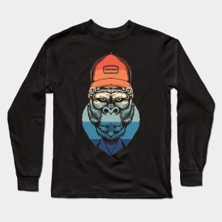 Monkey Classic Gangster Long Sleeve T-Shirt